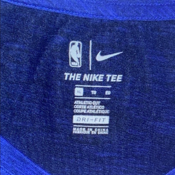 Nike Blue Dri-FIT Tee - Picture 2 of 4